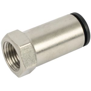 GAV RR6035-6 Straight Female Connector 6mm x 1/8